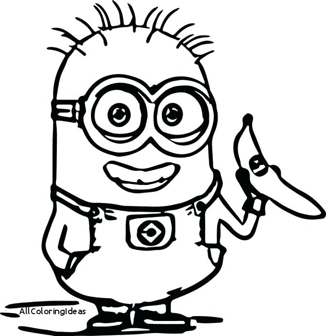 671x692 Free Christmas Minion Coloring Pages Printable Coloring Minion