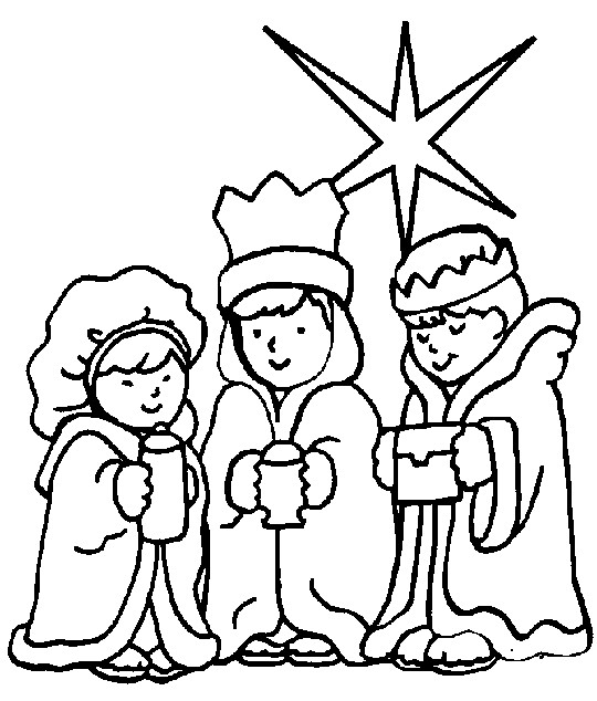 540x634 Free Printable Coloring Pages For Christmas