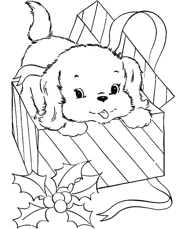 600x734 Present Coloring Pages Box Coloring Page Gift Coloring Page