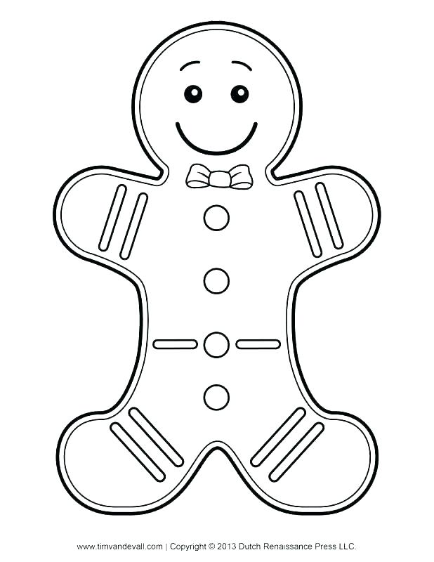 618x800 Gingerbread Coloring Pages Gingerbread Man Coloring Page Free