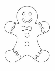 236x304 Christmas Gingerbread Man Coloring Pages Gingrbread Man Color