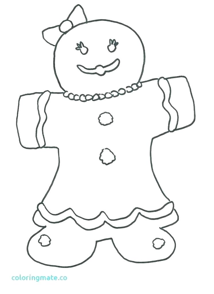 747x1024 Gingerbread Man Coloring Sheets Gingerbread Man Fox Coloring Pages