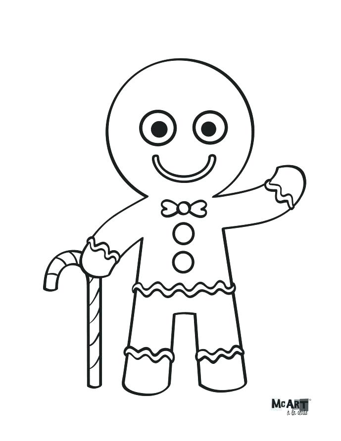 689x892 Gingerbread Man Colouring Pages Gingerbread Man Color Sheet Cute