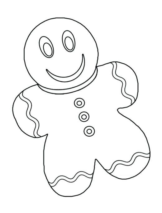 520x683 Gingerbread Man Colouring Pages Gingerbread Man Coloring Page