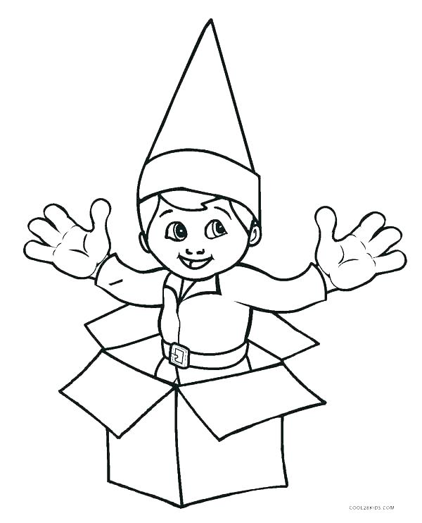 600x742 Christmas Elves Coloring Pages Elf Coloring Pages Coloring Book