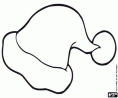 236x196 Coloring Page Of Smiling Face Of Santa Claus Clipart