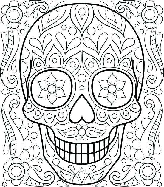 550x627 Free Printable Christmas Coloring Pages For Adults Only
