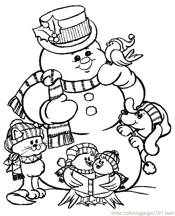 590x729 Coloring Pages For Christmas Printable Coloring Pages For Kids