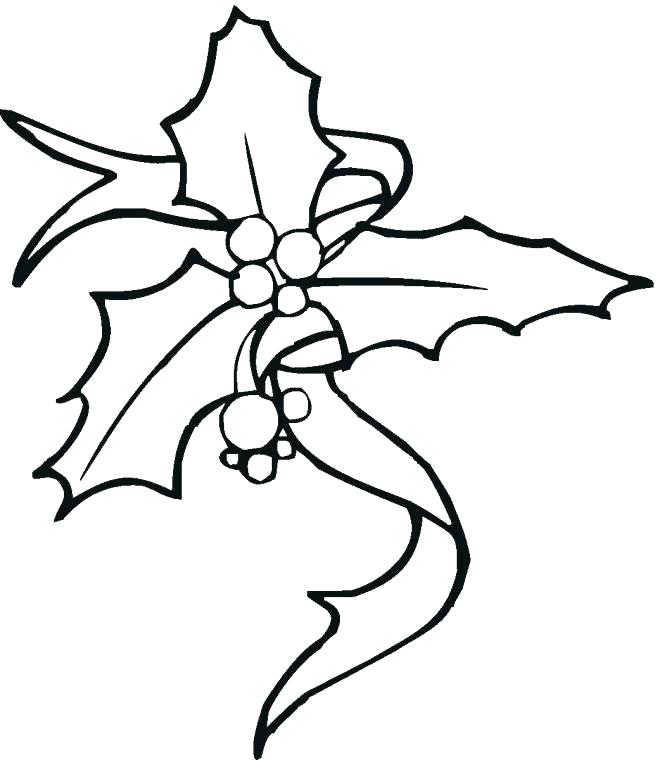 660x760 Free Coloring Pages Of Christmas Holly Jgheraghty Site