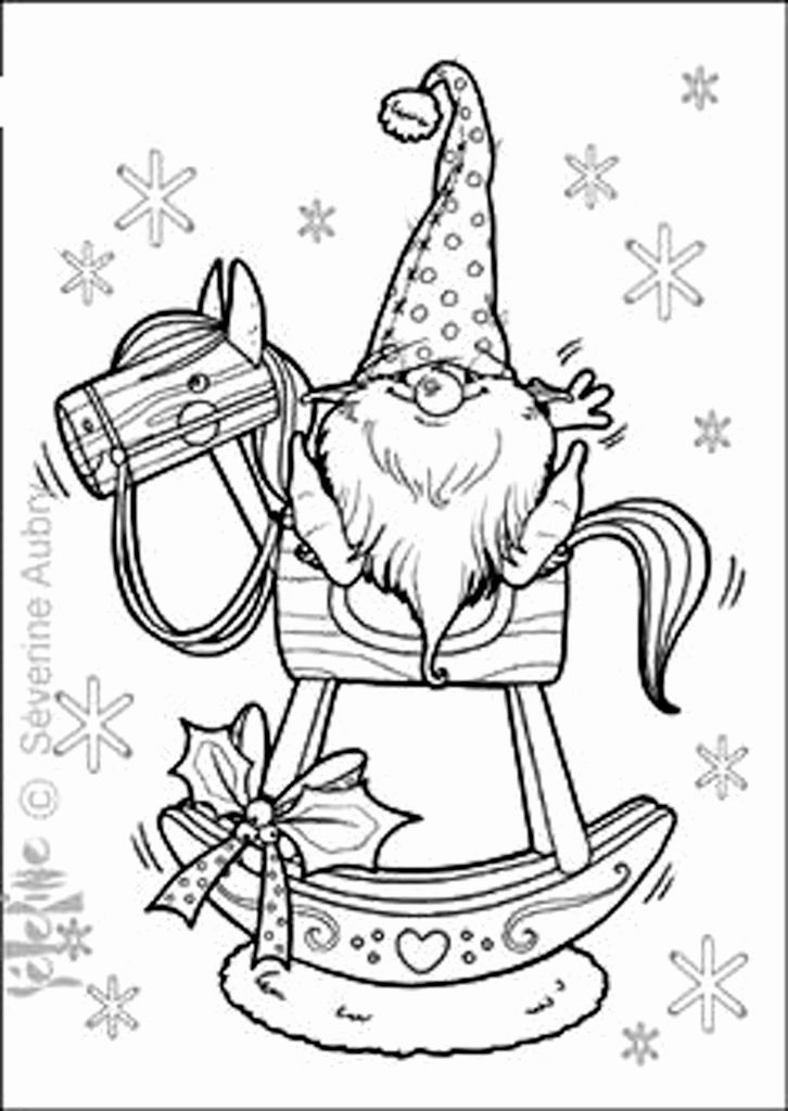 726x1024 Christmas Horse Coloring Pages