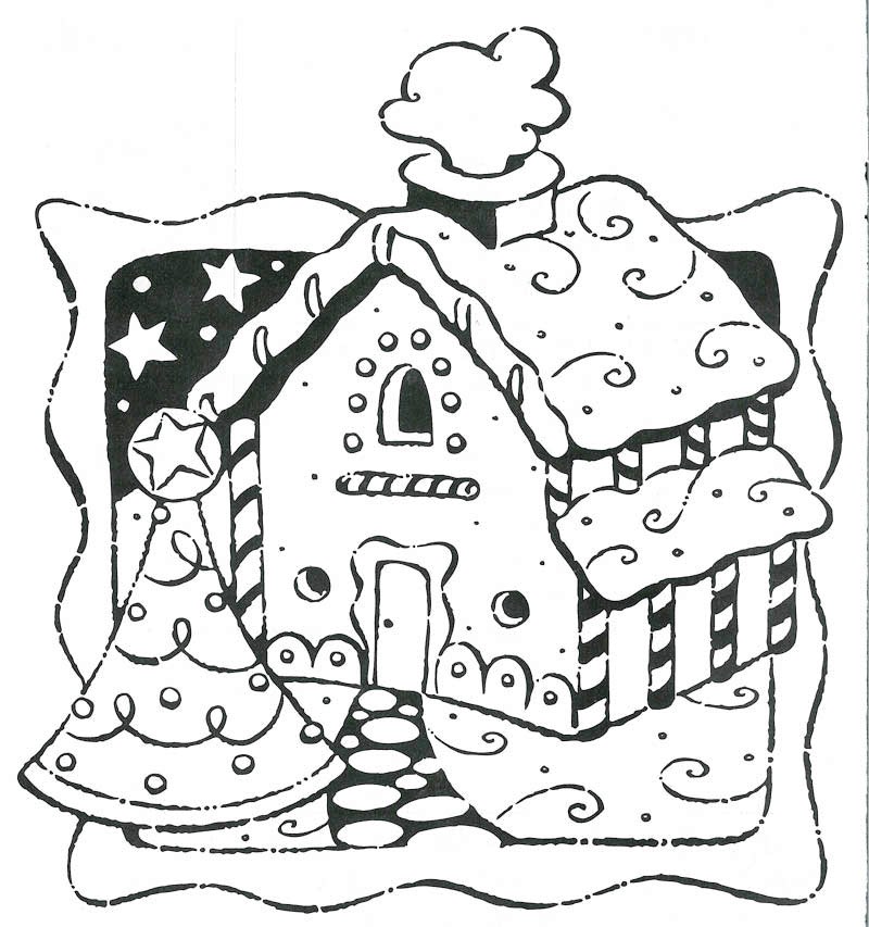 800x853 Christmas House Free Coloring Page Christmas, Holidays Coloring