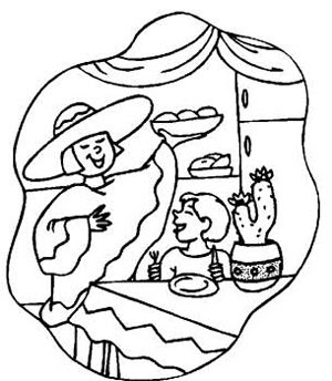 300x344 Days Christmas In Mexico Coloring Pages