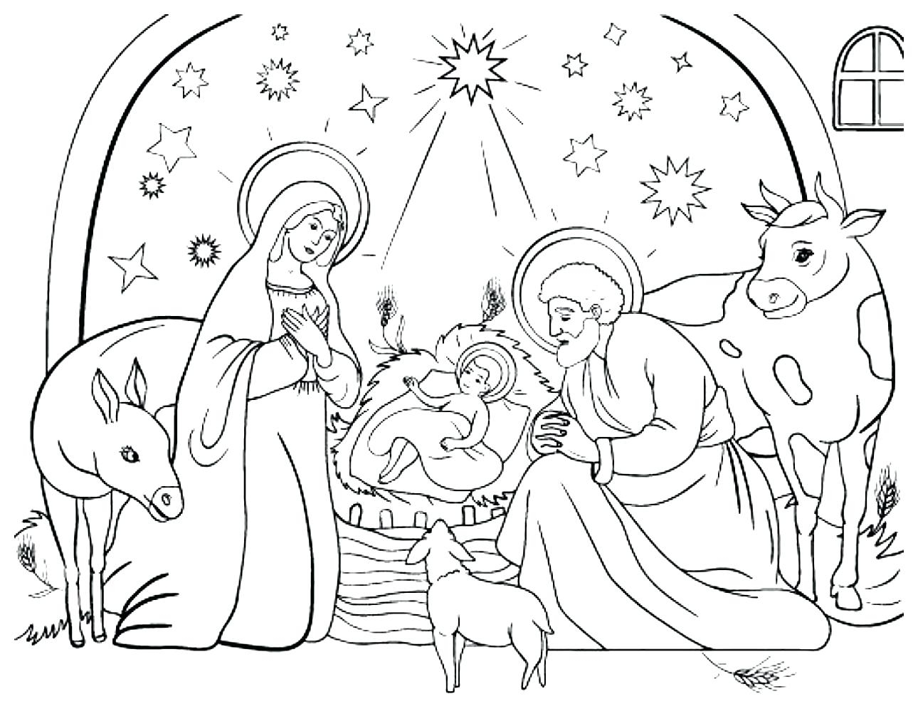 1290x1006 Christmas Colour In House Christmas Coloring Pages New Coloring