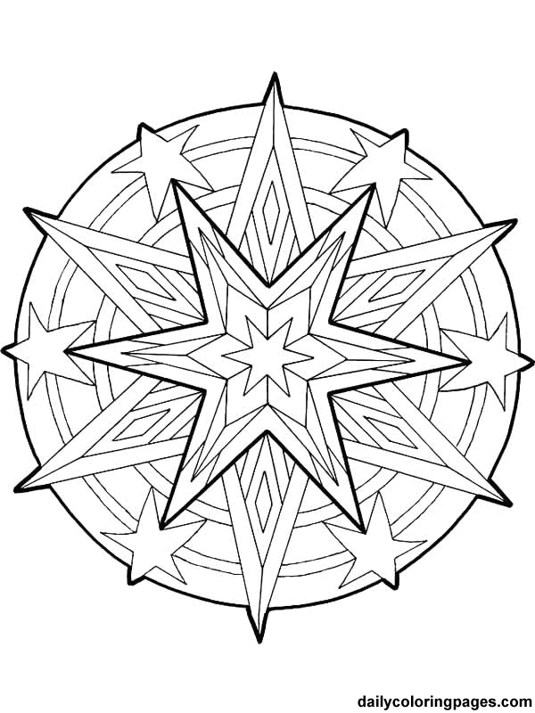 600x800 Free Printable Mandala Coloring Pages Mandala Christmas