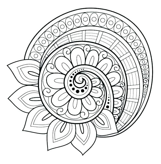 618x632 Printable Mandala Coloring Pages Mandala Coloring Pages Online