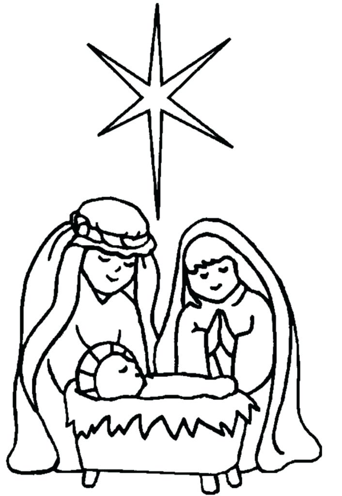 706x1024 Manger Coloring Page Nativity Scene Coloring Pages To Print