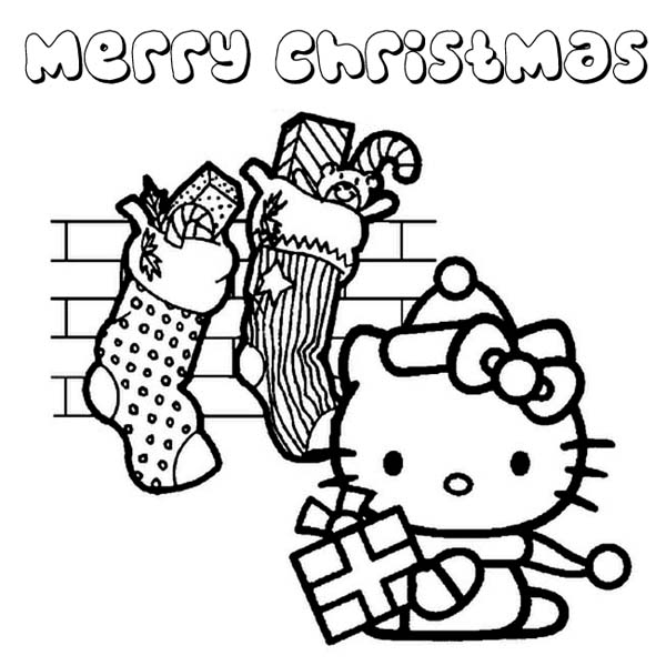 600x600 Lots Of Christmas Presents From Santa Claus For Hello Kitty
