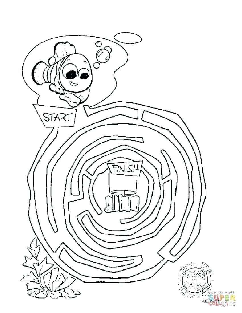 850x1100 Coloring Page Maze Coloring Pages Woolly Mammoth Printable