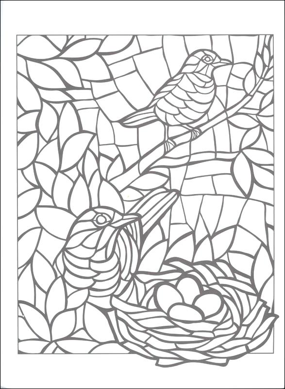 587x800 Mosaic Coloring Pages Mosaic Coloring Pages To Print Abstract