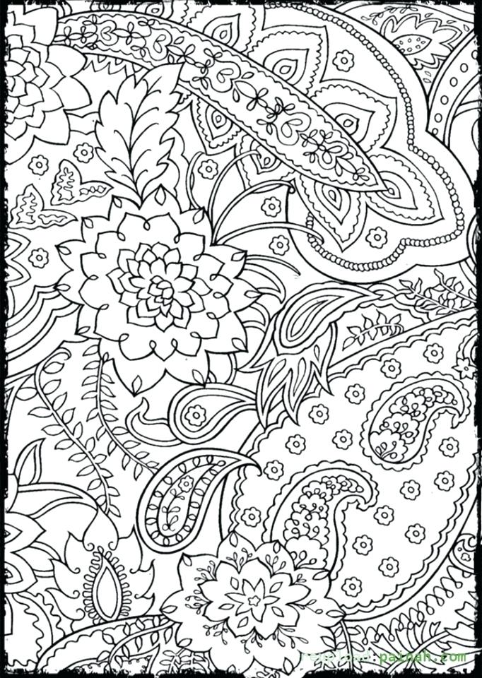 682x960 Mosaic Coloring Page