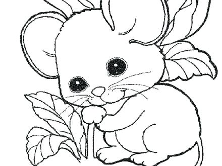 440x330 Cute Mouse Coloring Pages Cute Coloring Pages Free Baby Mouse
