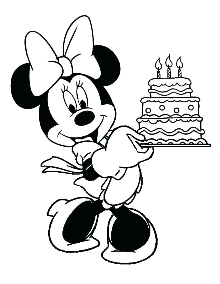 765x989 Free Printable Minnie Mouse Coloring Pages Mouse Color Pages