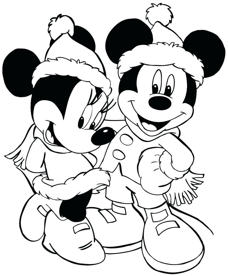768x928 Mickey Mouse Christmas Coloring Pages Baby Mickey Mouse Coloring