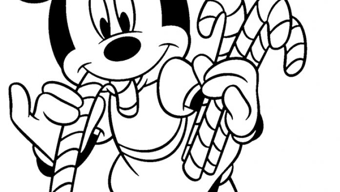 697x393 Minnie Mouse Coloring Pages For Christmas