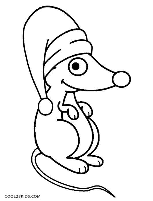 532x700 Printable Mouse Coloring Pages For Kids