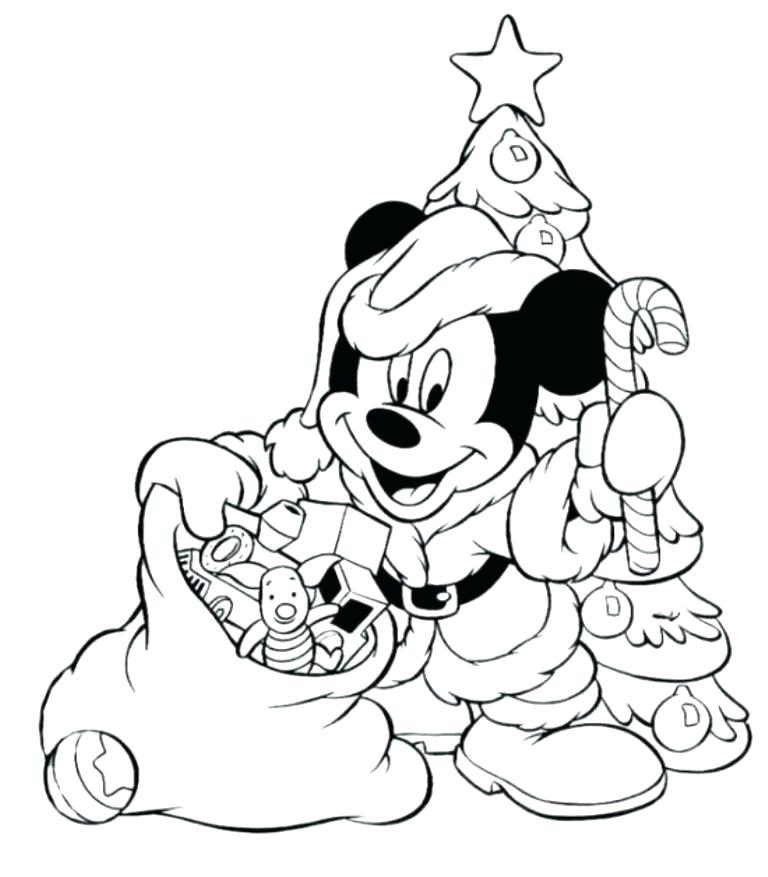 768x877 Unique Print Mickey Mouse Coloring Pages Or To With Tree