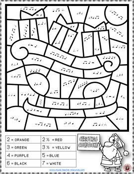 270x350 Christmas Music Activities Christmas Music Coloring Pages