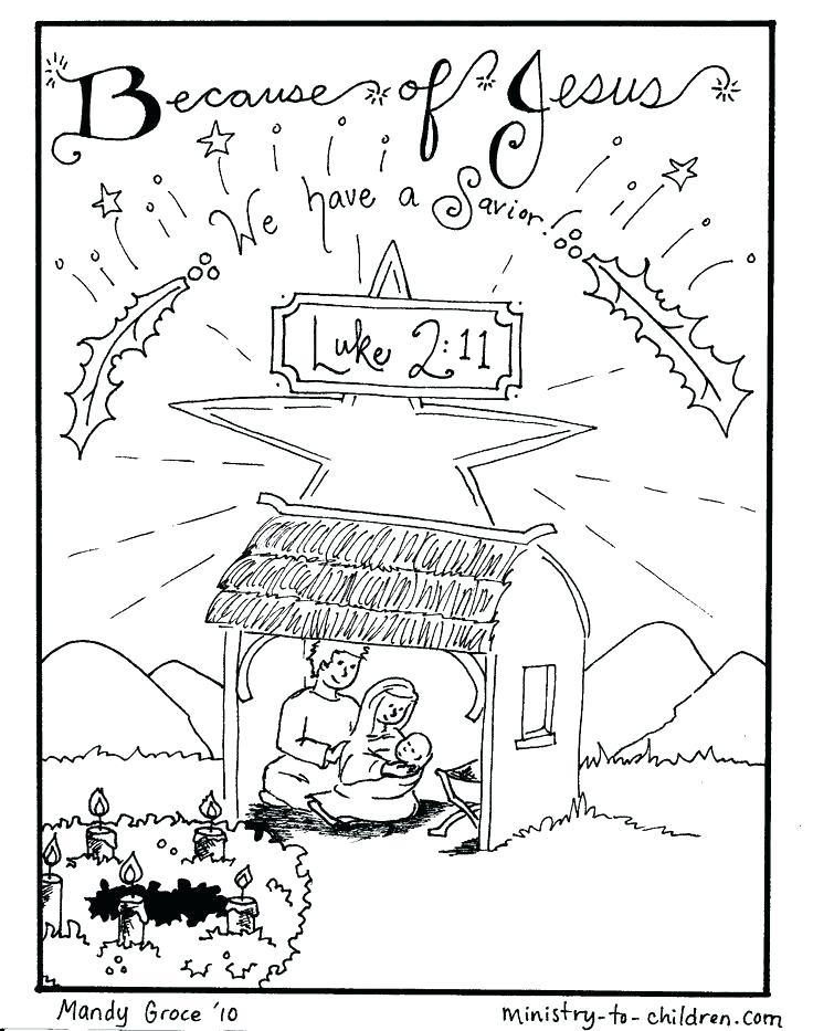 736x933 Coloring Sheet Nativity Scene Nativity Coloring Pages Free Free