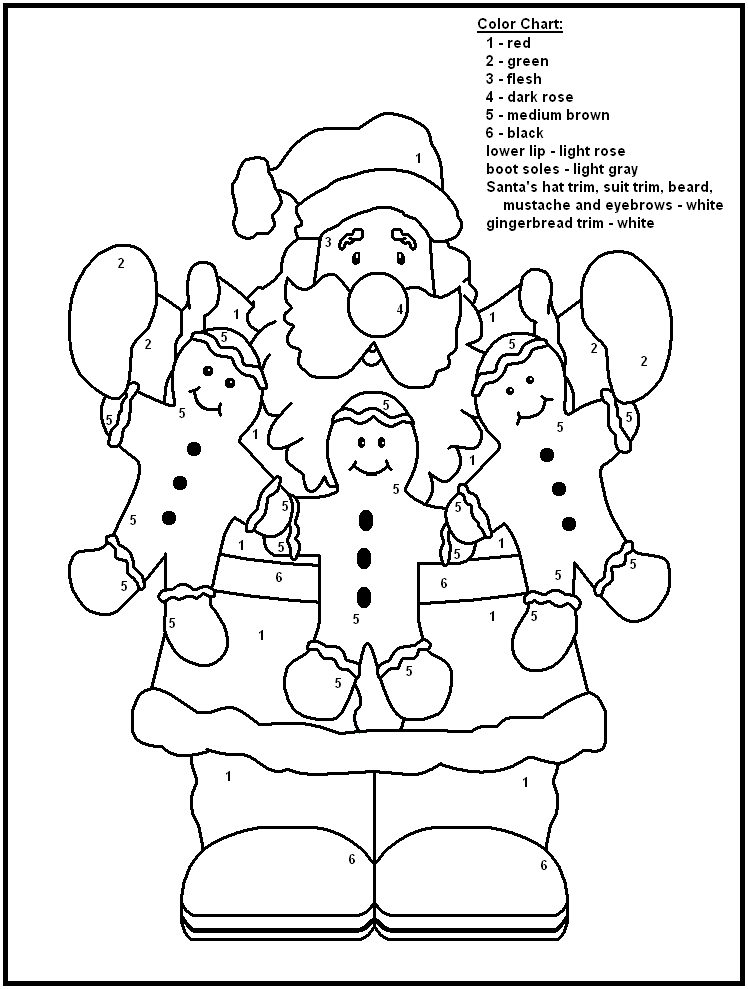 748x989 Christmas Printable Color