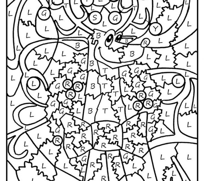 678x600 Free Printable Christmas Color