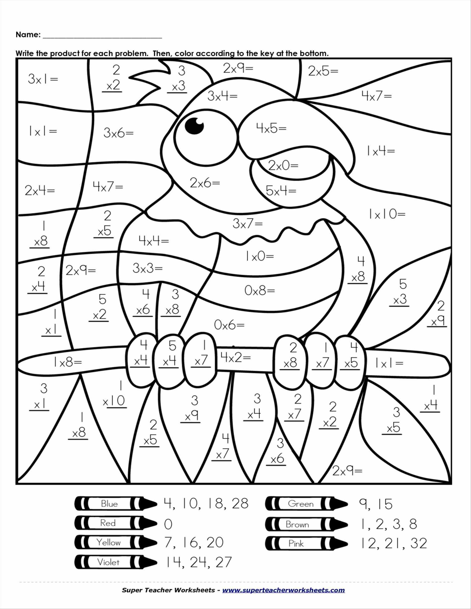 1900x2458 Number Coloring Sheets Sheet Activity This Pin And More