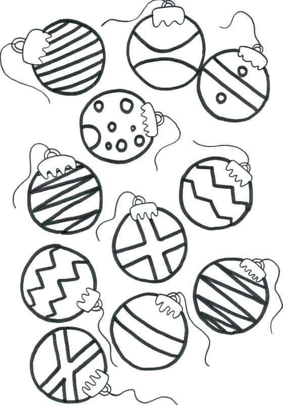560x800 Christmas Ornaments Coloring Pages Ornament Coloring Pages Free