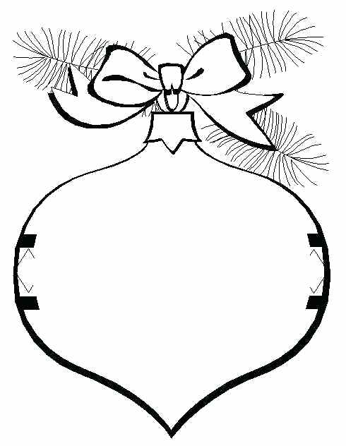 490x632 Christmas Ornaments Coloring Page Ornament Coloring Page Ornaments