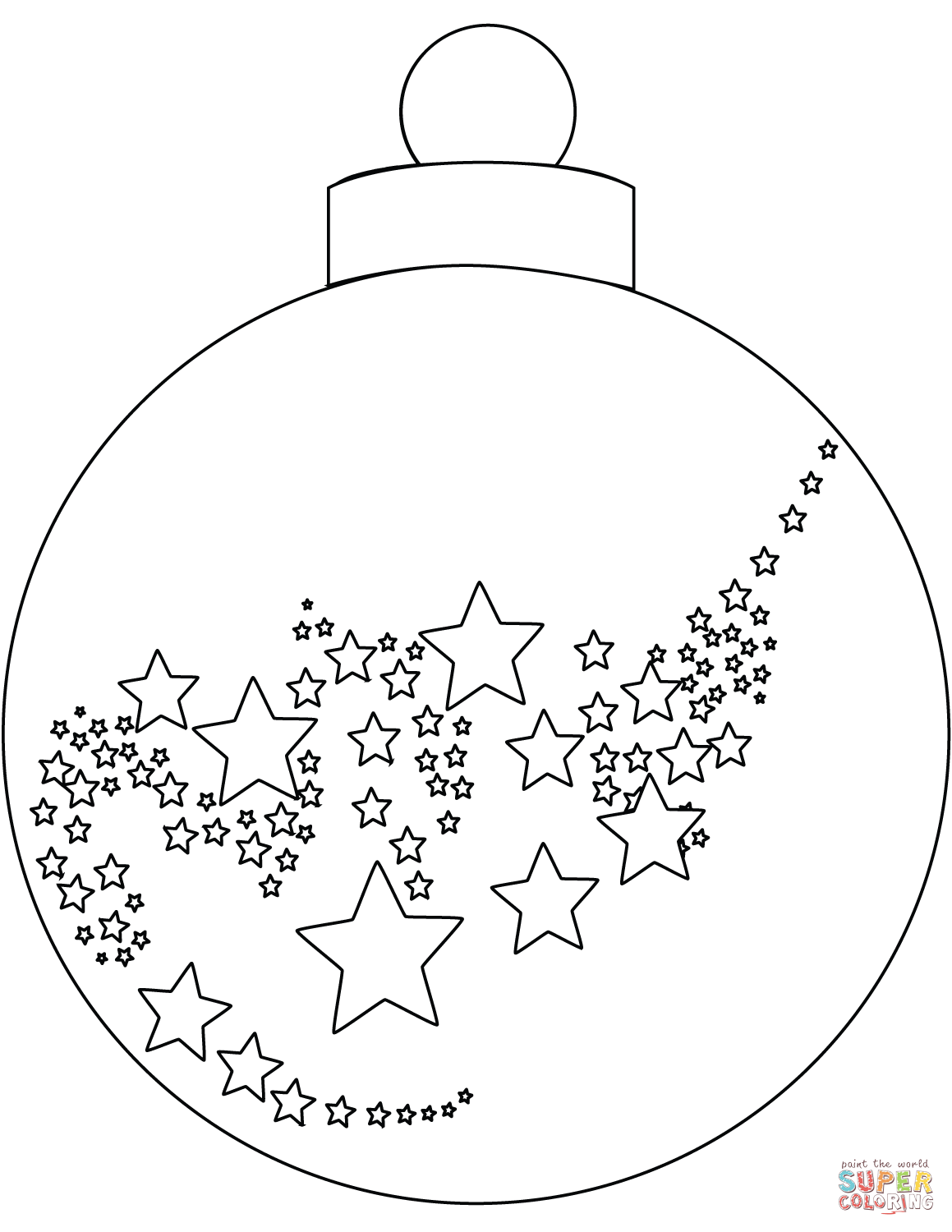 1159x1500 Christmas Ornament Coloring Page Free Printable Coloring Pages