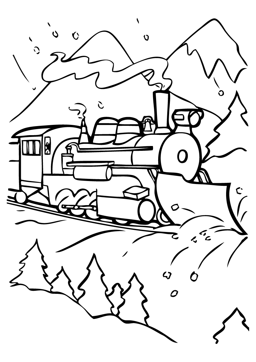 848x1200 Subjects The Polar Express Coloring Pages Az Coloring Pages