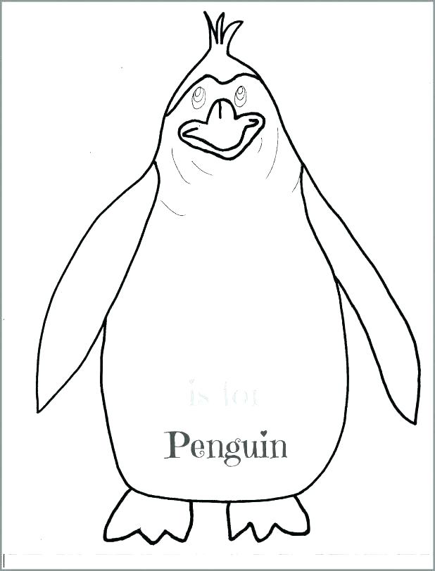 618x812 Penguin Coloring Pages Penguin Coloring Page Club Penguin