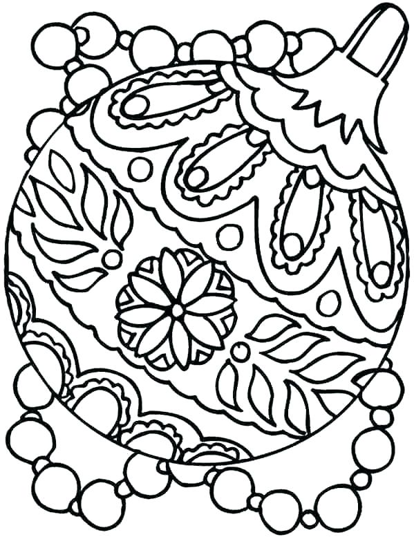 599x777 Christmas Coloring Pages To Print