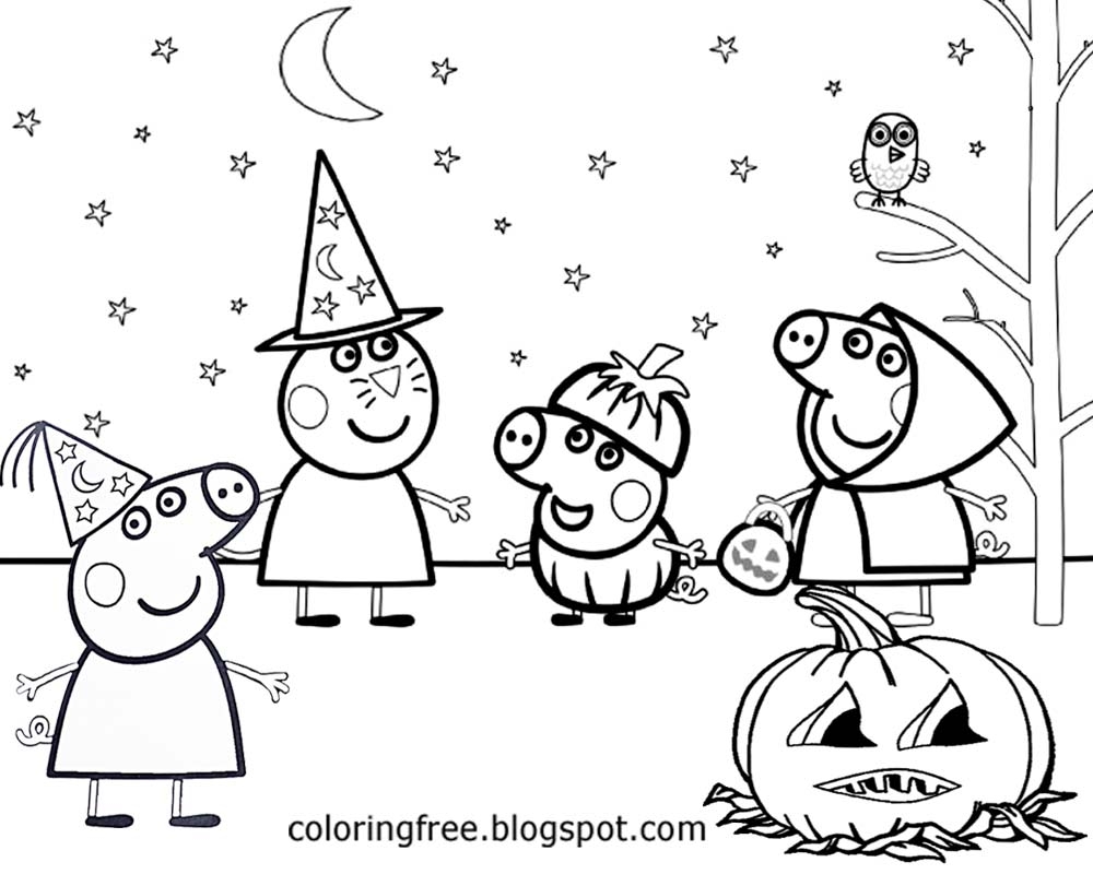 1000x800 Peppa Pig Coloring Page New Coloring Sheets