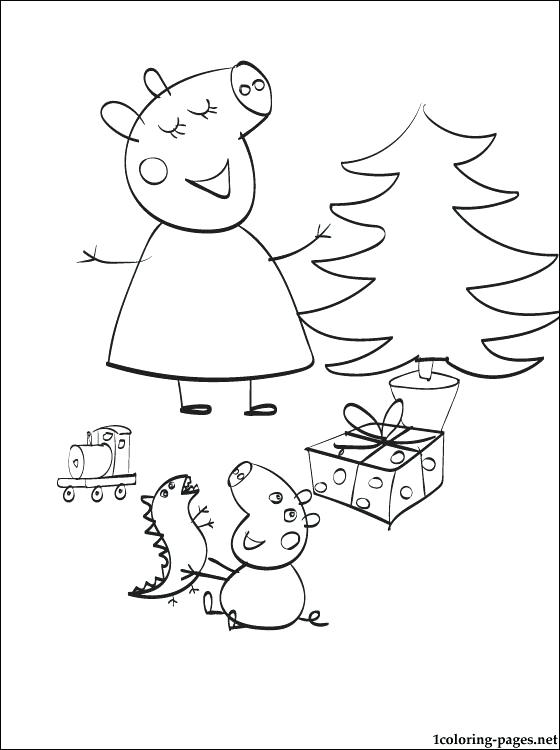 560x750 Christmas Coloring Books Best Pig Coloring Pages Christmas