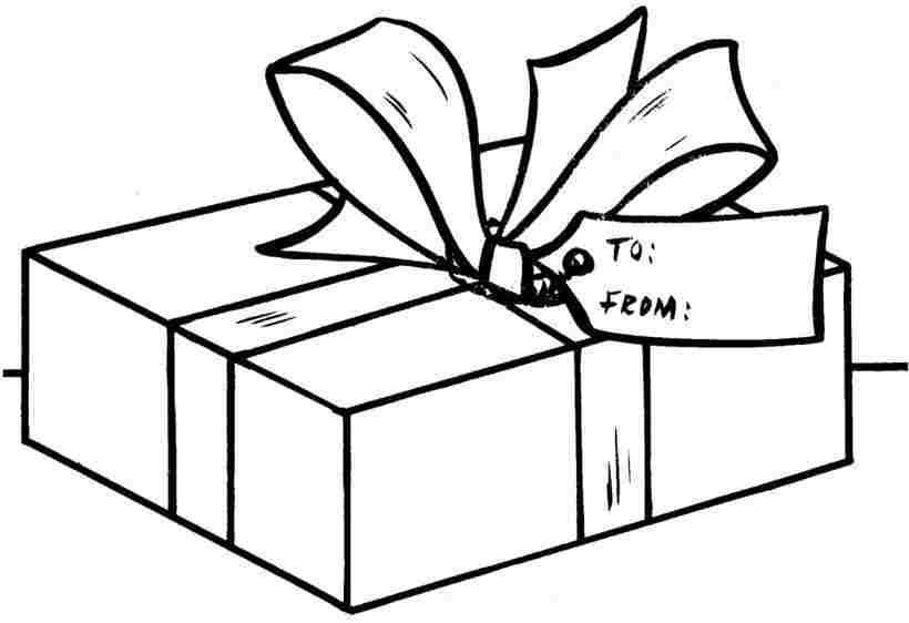 820x562 Christmas Presents Coloring Pages Print Printable Christmas