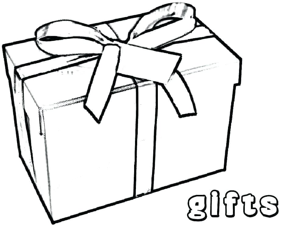 924x749 Christmas Present Coloring Pages Presents Coloring Page Free