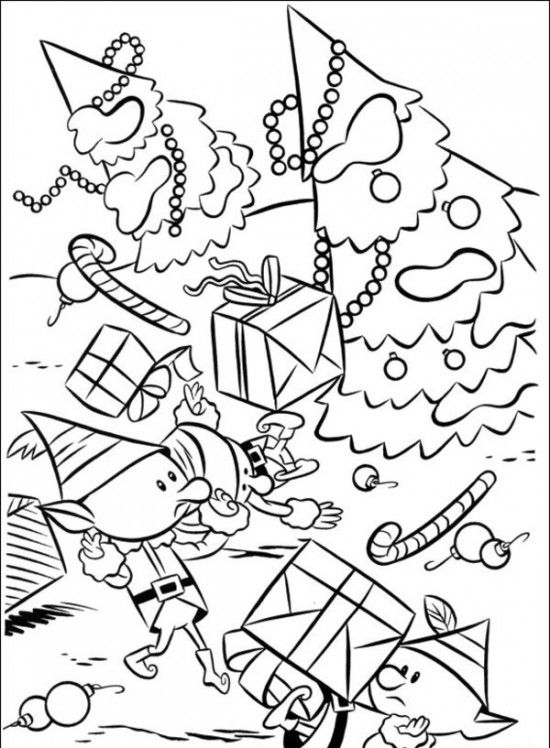 550x748 Rudolph The Red Nosed Christmas Reindeer Coloring Pages