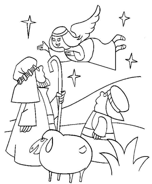 640x773 Print Shepherds Christmas Coloring Pages Or Download Shepherds