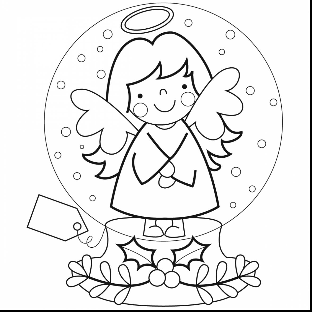 1320x1320 Wonderful Christmas Snow Globes Coloring Pages With Brilliant