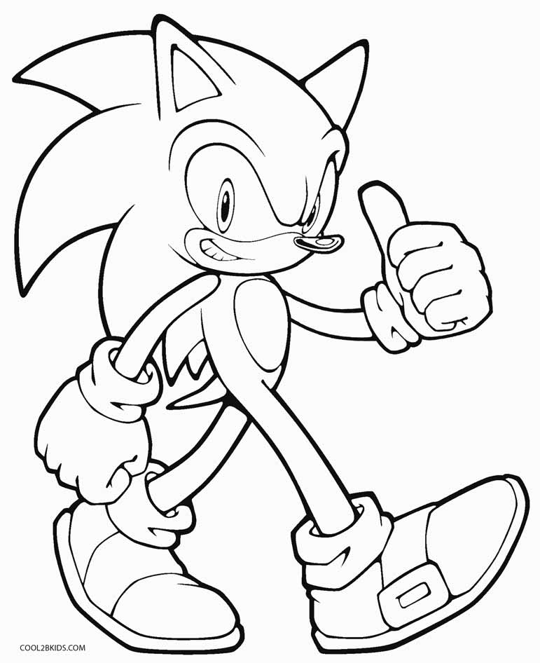 771x946 Sonic Christmas Coloring Pages Sonic The Hedgehog Coloring