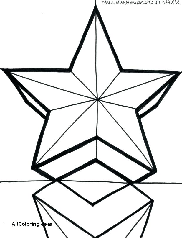 618x810 Christmas Star Coloring Pages Star Template Bright Star Coloring